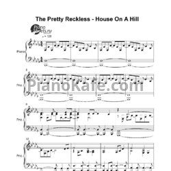 Ноты The Pretty Reckless - House on a hill