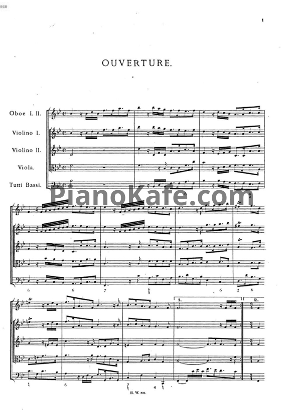 Ноты Георг Гендель - Опера "Эцио" (HWV 29) - PianoKafe.com