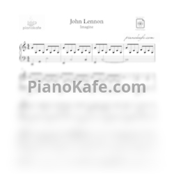 Ноты John Lennon - Imagine (Версия 4) - предпросмотр