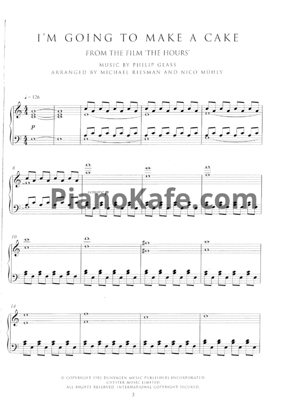 Ноты Philip Glass - The Piano Collection (Сборник) - PianoKafe.com
