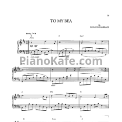 Ноты Giovanni Marradi - To my bea - предпросмотр