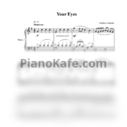 Ноты Andrew Jasinski - Your eyes  - предпросмотр