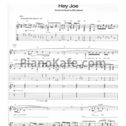 Ноты The Jimi Hendrix - Hey Joe