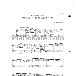 Ноты Rick Wakeman - Excerpts from 6 wives of Henry VIII