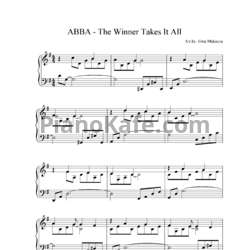 Ноты Мария Мирова - Победитель получает все - предпросмотр