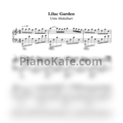 Ноты Unis Abdullaev - Lilac garden - предпросмотр