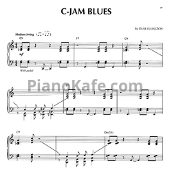 Ноты Duke Ellington - C-jam blues - предпросмотр