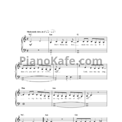 Ноты Taylor Swift - Don't blame me (Версия 2) - предпросмотр