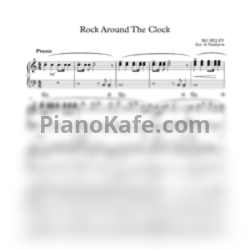 Ноты Bill Haley & His Comets - Rock around the clock (Аранжировка Аллы Васильевой) - предпросмотр
