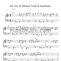 Ноты Michael Franti feat. Spearhead - Say hey (I love you)
