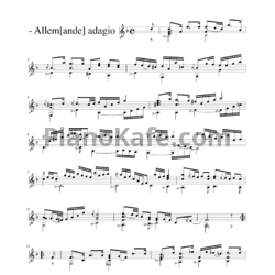 Ноты С. Л. Вайс - Сюита №7 (SW 35) - предпросмотр