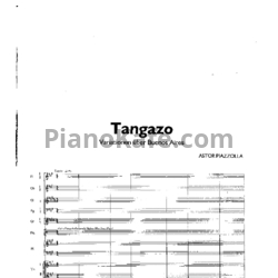Ноты Astor Piazzolla - Libertango (Tangazo) - предпросмотр