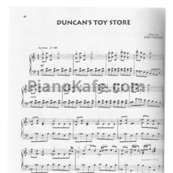 Ноты John Williams - Ducan's toy store - предпросмотр