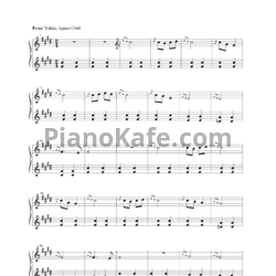 Ноты Agnes Obel - Tokka - предпросмотр