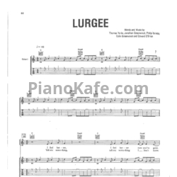 Ноты Radiohead - Lurgee - предпросмотр