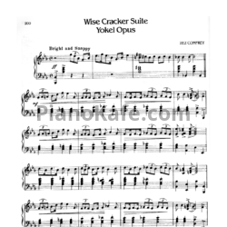 Ноты Zez Confrey - Wise cracker suite. Yokel opus - предпросмотр