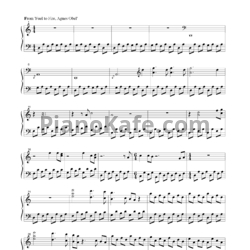 Ноты Agnes Obel - Fuel to fire - предпросмотр