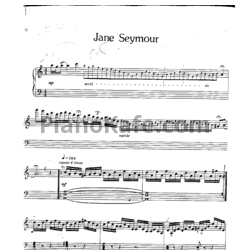 Ноты Rick Wakeman - Jane Seymour - предпросмотр