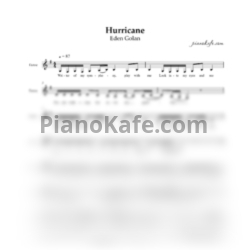 Ноты Eden Golan - Hurricane (Вокальная партия)