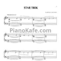 Ноты Michael Giacchino - Star trek (Книга нот) - предпросмотр