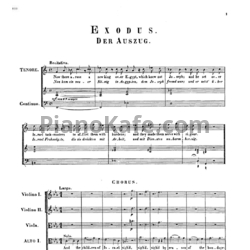 Ноты Георг Гендель - Оратория "Израиль в Египте" (HWV 54) - предпросмотр