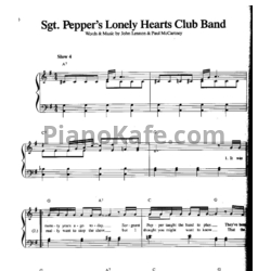 Ноты The Beatles - Sgt. pepper's lonely hearts club band - предпросмотр