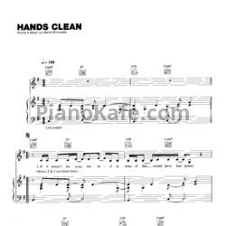 Ноты Alanis Morissette - Hands clean
