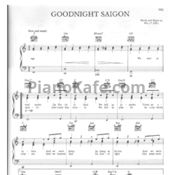 Ноты Billy Joel - Goodnight saigon - предпросмотр