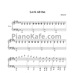 Ноты Relient K - Let it all out