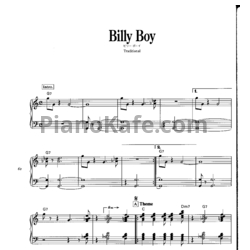 Ноты Red Garland - Billy boy - предпросмотр