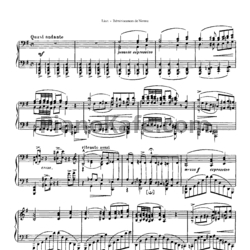 Ноты Ф. Лист - Воспоминания об опере `Пуритане` (S.390a) - предпросмотр