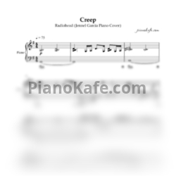 Ноты Radiohead - Creep (Jennel Garcia piano cover) - предпросмотр