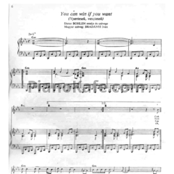 Ноты Modern Talking - You can win if you want