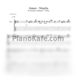 Ноты Aimer - Ninelie - предпросмотр
