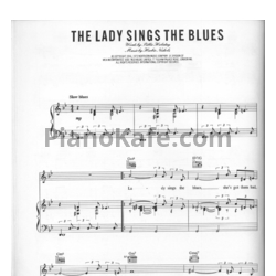 Ноты Billie Holiday - The lady sings the blues - предпросмотр