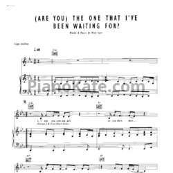 Ноты Nick Cave - Anthology (Книга нот) - предпросмотр