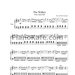 Ноты Fitz and the Tantrums - The walker