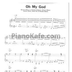 Ноты Kaiser Chiefs - Oh my god