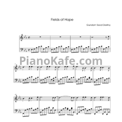 Ноты Rie Tanaka - Fields of hope - предпросмотр