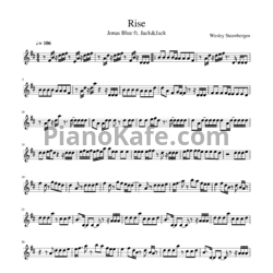 Ноты Jonas Blue feat. Jack & Jack - Rise - предпросмотр
