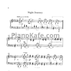 Ноты William Gillock - Night journey - предпросмотр