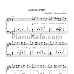 Ноты Ashnikko feat. Princess Nokia - Slumber party
