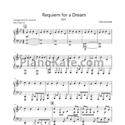 Ноты Clint Mansell - Winter: Lux aeterna (SaprinaPiano cover) - предпросмотр