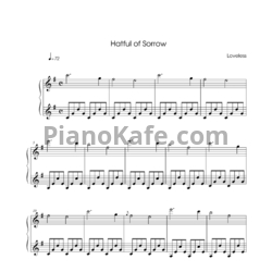 Ноты Sasaji Masanori - Hatful of sorrow