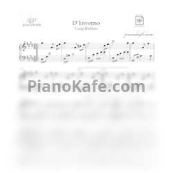 Ноты Luigi Rubino - D'Inverno - предпросмотр