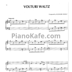 Ноты Alexandre Desplat - Voltury waltz - предпросмотр