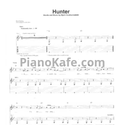 Ноты 30 Seconds To Mars - Hunter - предпросмотр