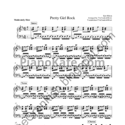 Ноты Keri Hilson - Pretty girl rock