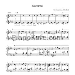 Ноты Gio Galanti - Nocturnal