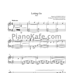 Ноты Patrick Doyle - Letting go - предпросмотр
